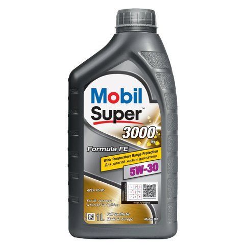 Олива моторна MOBIL Super 3000 x1 Formula FE 5W-30 1 л (152565) 152565 фото товару