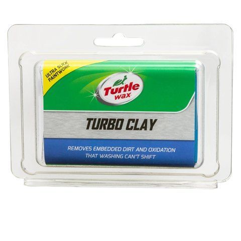 Глина для очищення кузова TURTLE WAX Turbo Clay 200 г (X8957td) X8957td фото товара
