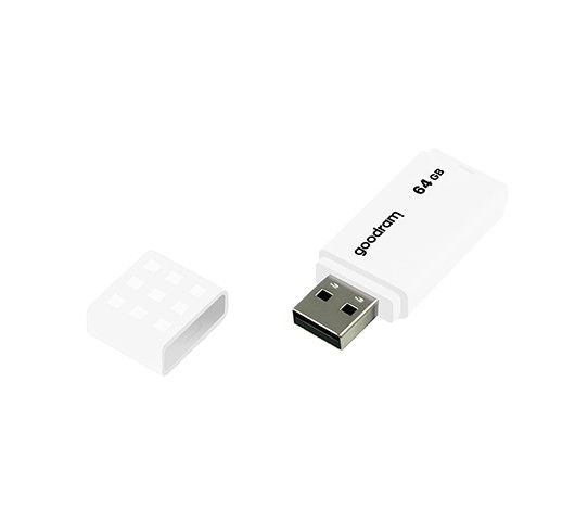 Флеш-накопичувач USB 64GB GOODRAM UME2 White (UME2-0640W0R11) UME2-0640W0R11 фото