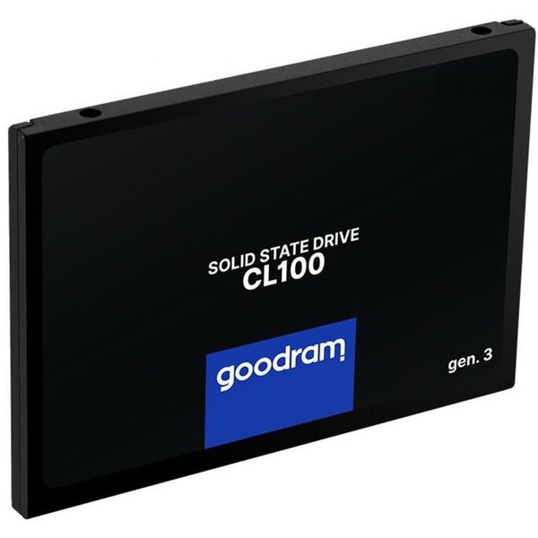 Накопичувач SSD 240GB GOODRAM CL100 GEN.3 2.5" SATAIII 3D TLC (SSDPR-CL100-240-G3) SSDPR-CL100-240-G3 фото