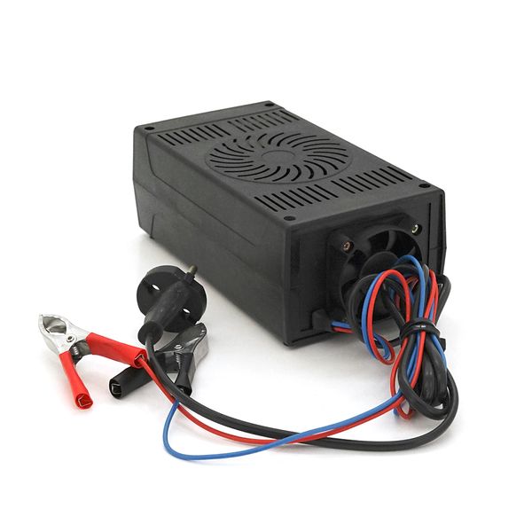 Трансформаторное зарядное устройство ТР-10 для аккумулятора 12V, емкость АКБ 32-120А/час, ток заряда 7A, амперметр+охлаждения ТР-10 фото