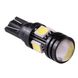 Лампа PULSO/габаритна/LED T10/4SMD-5050/12v/1.5w/72lm White with lens (LP-157266) LP-157266 фото 1