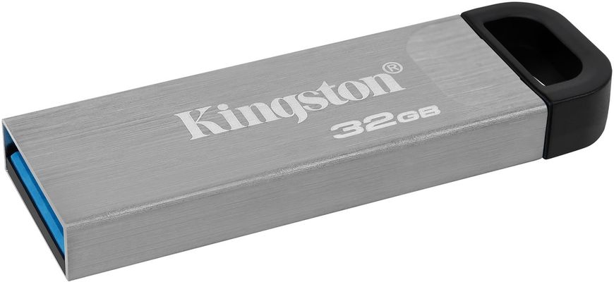 Флеш-накопичувач USB3.2 32GB Kingston DataTraveler Kyson Silver/Black (DTKN/32GB) DTKN/32GB фото