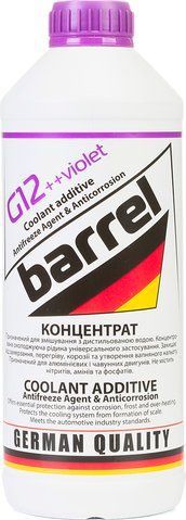 Антифриз BARREL CONCENTRATE фіолетовий G-12++ 1,5л 122025110 фото товару