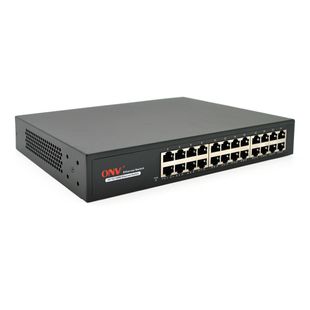 Комутатор Ethernet ONV-H1024 у металевому корпусі, 24*100Мб портів, 270х181х44.5 мм ONV-H1024 фото