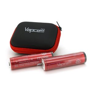 Акумулятор 18650 Li-Ion Vapcell INR18650 M35 Protected, 3500mAh, 10A, 4.2/3.6/2.5V, цена за шт, Red Vl-M35P фото