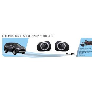 Фари дод. модель Mitsubishi Pajero Sport 2008-14/L200 2011-15/MB-402/H11-12V55W/ел.проводка (MB-402) MB-402 фото