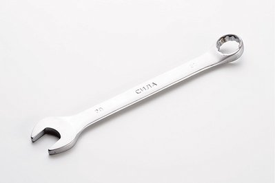 Ключ рожково-накидний CrV 20мм СИЛА 201120 фото