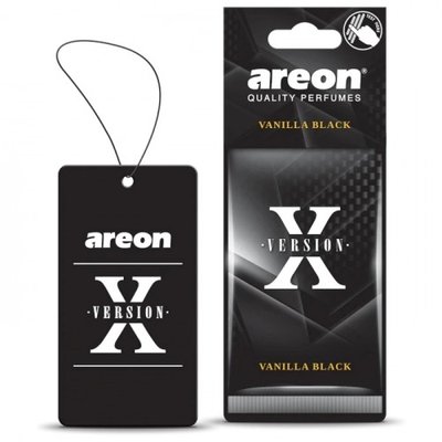 Освіжувач повітря AREON Х-Vervision листок Vanilla Black (AXV11) AXV11 фото