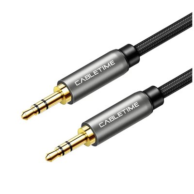Кабель Cabletime Audio 3.5 мм - 3.5 мм (M/M), 1 м, Black, 3 pin (CF10H) CF10H фото