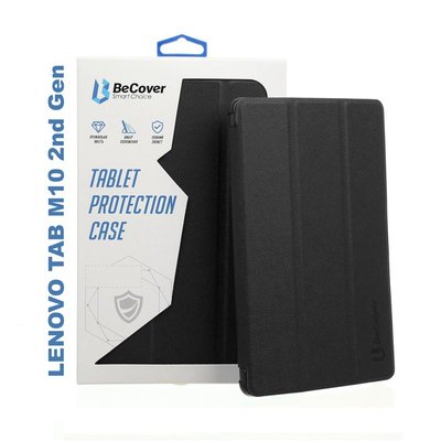 Чохол-книжка BeCover Smart для Lenovo Tab M10 HD 2nd Gen TB-X306 Black (705627) 705627 фото