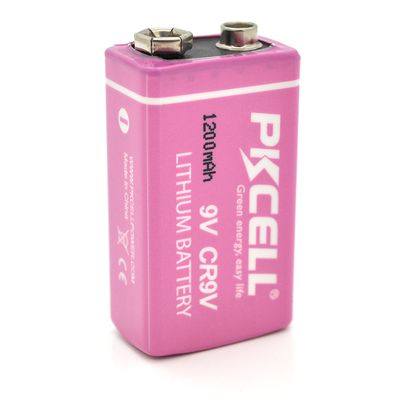 Батарейка литий-оксид-магниевая PKCELL LiMno2, CR9V 1200mAh 3.6V, OEM LiMno2/CR9V фото