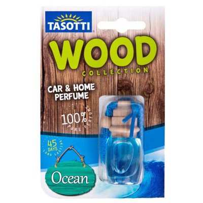 Ароматизатор пробковий на дзеркало Tasotti/серія "Wood" Ocean 7мл (110428) 110428 фото