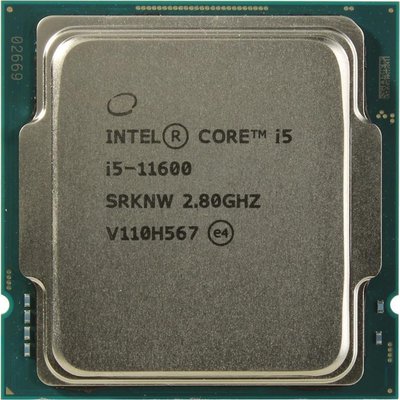 Процесор Intel Core i5 11600 2.8GHz (12MB, Rocket Lake, 65W, S1200) Tray (CM8070804491513) CM8070804491513 фото