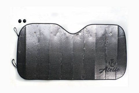Шторка сонцезахисна 145х70см срібляста 12 Atelie 951602 фото товару