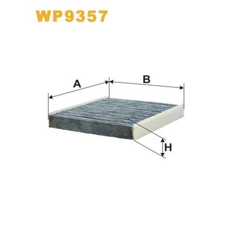 Фільтр салона Chevrolet Europe (GM) Cruze; Opel Astra J (Astra IV), Insignia, Meriva B Wix Filters (WP9357) WP9357 фото товара