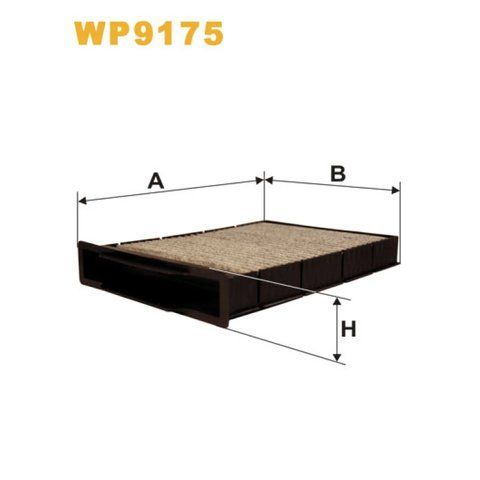 Фільтр салона Wix Filters (WP9175) - (Renault Megane II) WP9175 фото товару