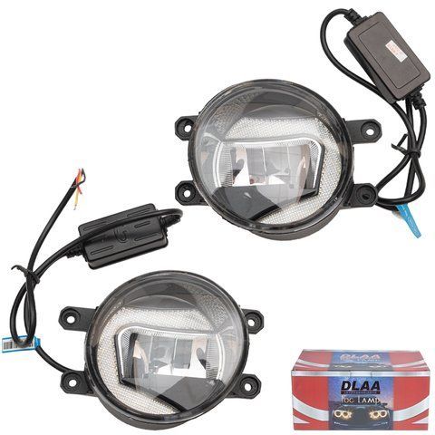 Фари дод. модель Toyota Cars/TY-857/LED CREE-12V10W800Lm+DRL-12V3W/FOG+DRL (TY-857-LED 2в1) TY-857-LED 2в1 фото товару