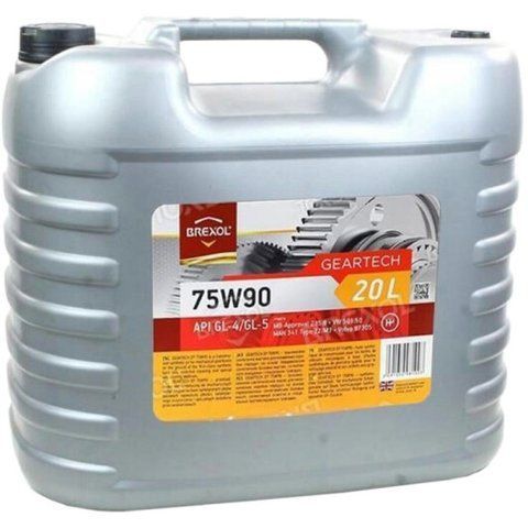 Масло трансміс. BREXOL GEARTECH EP 75W90 GL-4/GL-5 (Каністра 20л) 48391050981 фото товару
