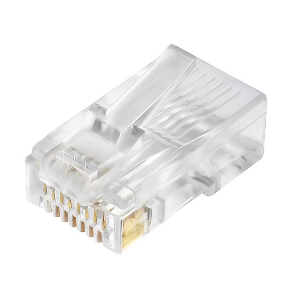 Конектор Merlion RJ-45 8P8C UTP Cat-6 (100 шт / уп.) Q100 RJ45ML-100-CAT6 фото