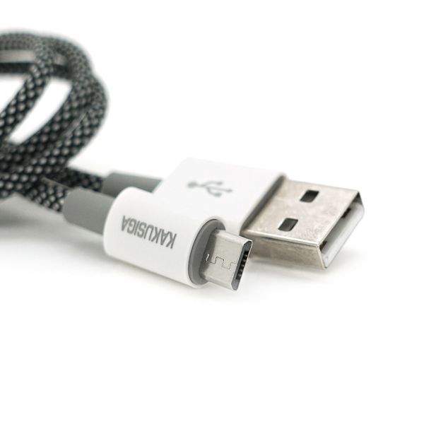 Кабель iKAKU KSC-723 GAOFEI smart charging cable for micro, Black, довжина 1м, 2.4A, BOX KSC-723-MB фото