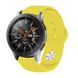 Силіконовий ремінець BeCover для Samsung Galaxy Watch 42mm/Watch Active/Active 2 40/44mm/Watch 3 41mm/Gear S2 Classic/Gear Sport Yellow (706181) 706181 фото 4