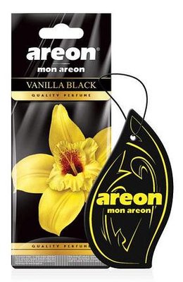 Ароматизатор AREON Mon Чорна ваніль (картонна підвіска) 077183 фото