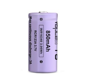 Акумулятор Vapcell CR123A/16340 850mAh 1шт INR16340T8 фото