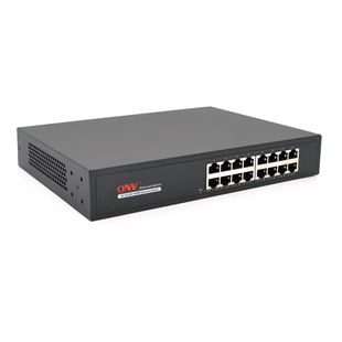 Комутатор Gigabit Ethernet ONV-H3016 у металевому корпусі, 16*1000Мб портів, 270х181х44 мм ONV-H3016 фото