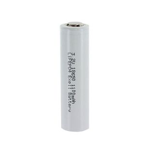 Літій-залізо-фосфатний акумулятор LiFePO4 IFR18650 1100mah, 3.2v, Blue IFR18650-1100 фото