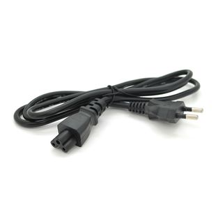 Кабель живлення Schuko PC-186 CEE7 / 16-C13, 1.2M, 0.5mm OEM (євровилка) без заземлення PC-186 CEE7/16-C13-CCA12 фото