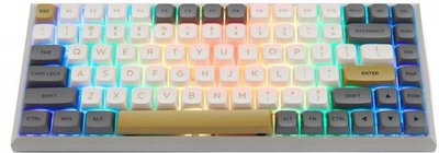 Клавіатура бездротова Motospeed SK84 Outemu Red Grey (mtsk84mr) mtsk84mr фото