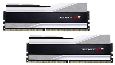 Модуль пам`ятi DDR5 2x16GB/5600 G.Skill Trident Z5 Silver (F5-5600J4040C16GX2-TZ5S) F5-5600J4040C16GX2-TZ5S фото