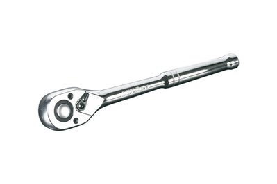 Ключ-тріскачка з металевою ручкою CrV 1/2 (72T) APRO 257018 фото