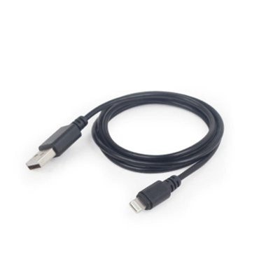 Кабель Cablexpert USB - Lightning (M/M), 2 м, Black (CC-USB2-AMLM-2M) CC-USB2-AMLM-2M фото