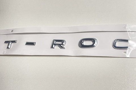 Емблема напис T-ROC на Volkswagen (новий дизайн) vw021 фото товару