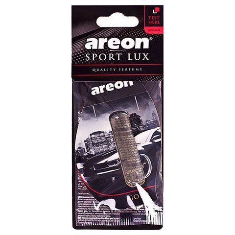 Освіжувач повітря рідкий листок AREON "SPORT LUX" Gold 5мл (LX01) LX01 фото товару