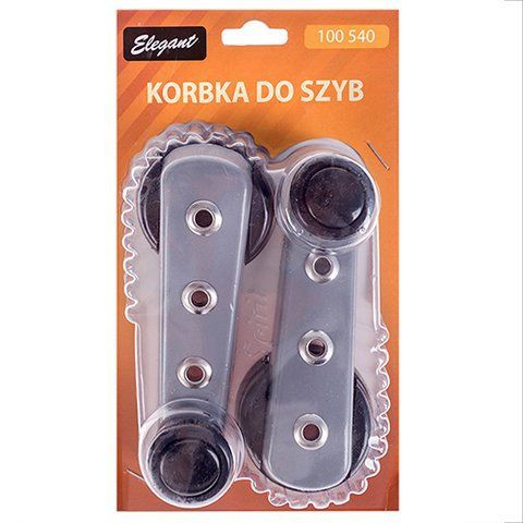 Ручки віконні ELEGANT жовтi (к-т 2 шт.) (100 545) 100 545 фото товару
