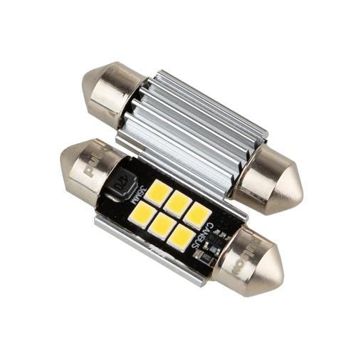 Лампа PULSO/софітні/LED C5W/36мм/CANBUS/9SMD-2835/12v/2,9W/315lm White (LP-36C5W) LP-36C5W фото товару