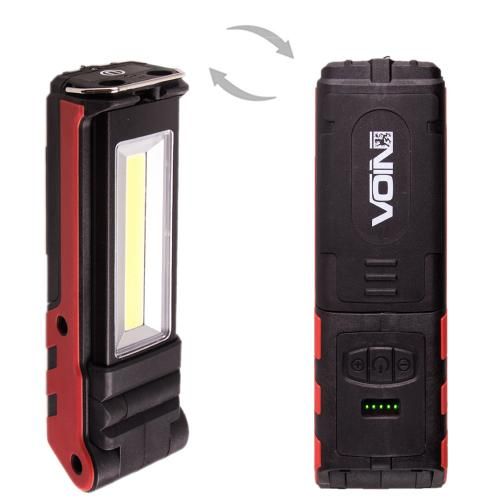 Переноска "VOIN" VL-106, 5W-COB+2 х 3W XPE/Power Bank 2000mAh/магнит/инд. заряда (VL-106) VL-106 фото