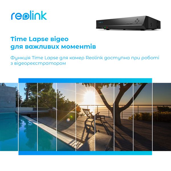 Комплект відеоспостереження Reolink RLK16-800B8 RLK16-800B8 фото