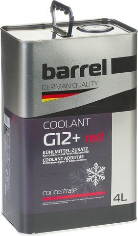 Антифриз BARREL CONCENTRATE червоний G-12+ 4л 122023140 фото товару
