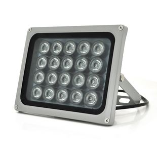 ІК прожектор YOSO 12V 40W, 20LED, IP66, 850нм, кут огляду 60 °, лінза 8мм, дальність до 80м, 180 * 115 * 140мм, BOX IRF-2012-24 фото