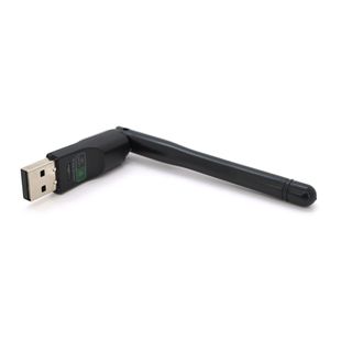 Бездротовий мережевий адаптер з антеною 10см Wi-Fi-USB LV / CL-UW07BT - 8723DU, 802.11bgn, 150MB, 2.4 GHz, WIN7 / XP / Vista / 2K / MAC / LINUX, Blister Q LV-UW07BT-8723DU фото