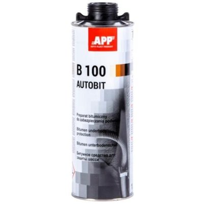 APP Засіб для захисту шассі B100 Autobit 1.0l, чорний (050601) 050601 фото