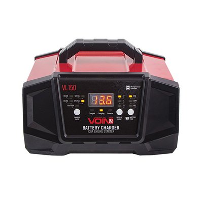 Пуско-зарядний пристрій VOIN VL-150 6&12V/2A-8A-15A/Start-100A/8-180AHR/LCD індик. (VL-150) VL-150 фото