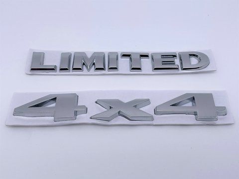Емблема напис 4x4 LIMITED на задню ляду Jeep Grand Cherokee WK2 (Гранд Черокі ВК2) 150x28 mm (55157 091AD je007 фото товару