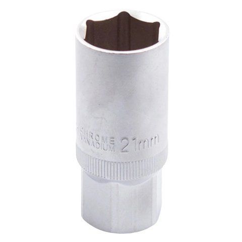 Голівка свічна Lavita шестигранна 1/2 " 21 мм CRV (LA 601221S) LA 601221S фото товара