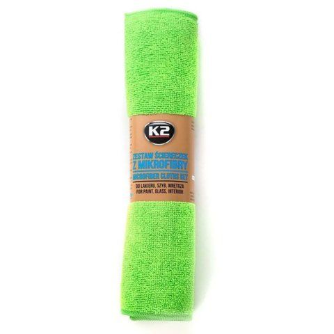 Набір серветок K2 Microfibre Cloths Set мікрофібра для догляду за автомобілем 30 x 35 см 4 шт. (K710) K710 фото товару