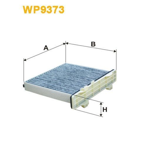 Фільтр салона Wix Filters (WP9373) (Mitsubishi Pajero III, Pajero IV) WP9373 фото товару